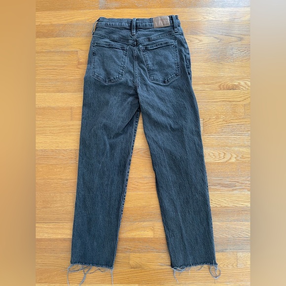 Madewell The Perfect Vintage Straight Jean Raw Hem - Picture 5 of 10